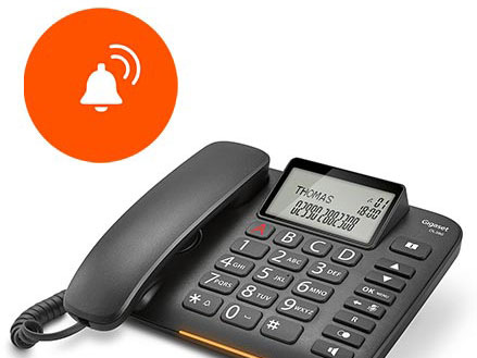 Domácí telefon Gigaset DL380 černý