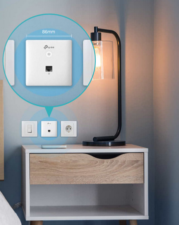 Přístupový bod (AP) TP-Link EAP230 Wall, Omada SDN Přístupový bod (AP) TP-Link EAP230 Wall, Omada SDN
