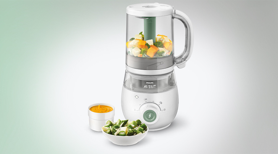 Parní vařič + mixér Philips Avent SCF885/01 bílý Parní vařič + mixér Philips Avent SCF885/01 bílý