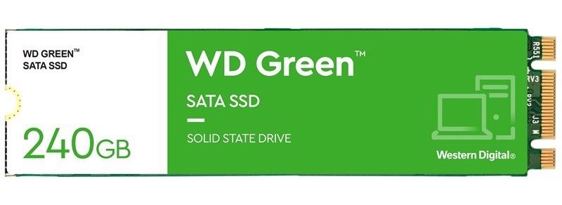 SSD SANDISK WD Green 240GB M.2 powered by SANDISK