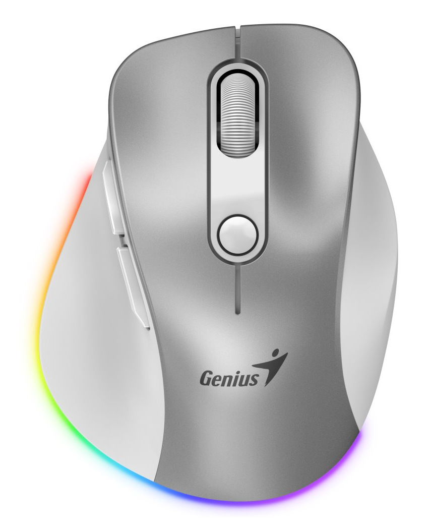 Myš Genius Ergo 9000S Pro stříbrná