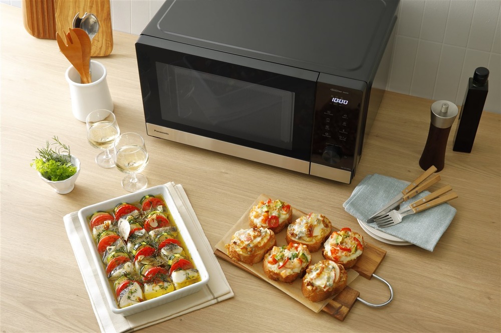 Mikrovlnná trouba Panasonic NN-GD38QSEPG šedá Mikrovlnná trouba Panasonic NN-GD38QSEPG šedá