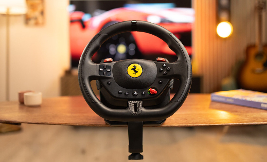 Volant Thrustmaster T98, Ferrari 296 edice - PS5, PS4, PC černý Volant Thrustmaster T98, Ferrari 296 edice - PS5, PS4, PC černý