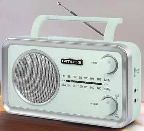 Radiopřijímač MUSE MF-060 zelený