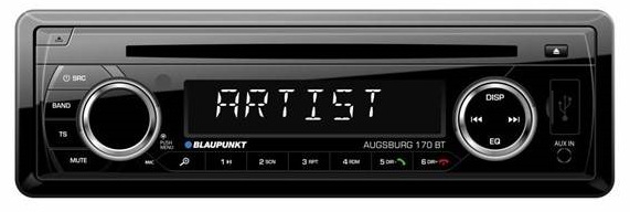 Autorádio s CD Blaupunkt Augsburg 170 BT černé