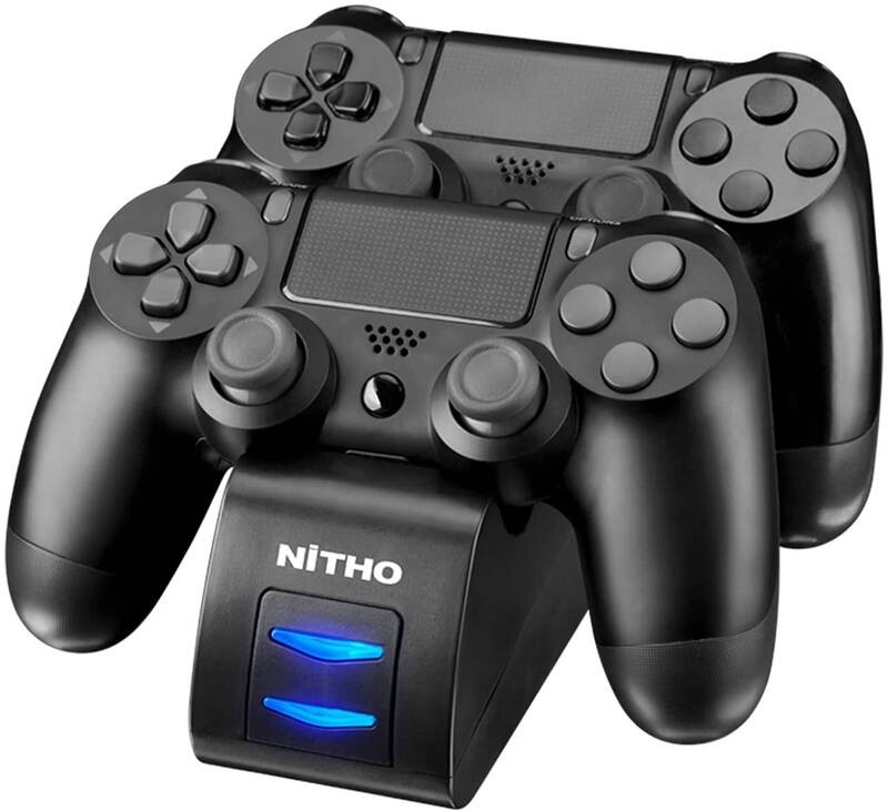 Dokovací stanice Nitho EASY & SAFE pro PS4 černá Nitho EASY & SAFE