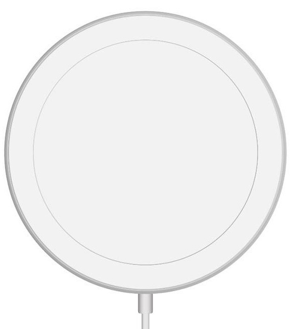 Bezdrátová nabíječka ERPOWER 15W MagSafe bílá
