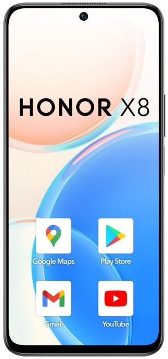 Mobilní telefon HONOR X8 černý