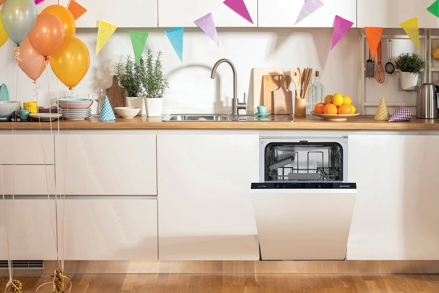 Myčka nádobí Gorenje Advanced GV541D10 SpeedWash Vestavná myčka nádobí Gorenje GV541D10 SpeedWash, Systém čištění filtru