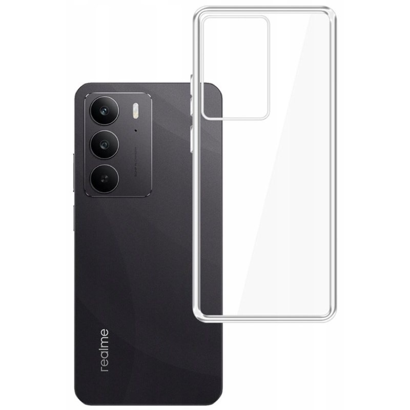 Kryt na mobil 3mk Clear Case na Realme C75 průhledný
