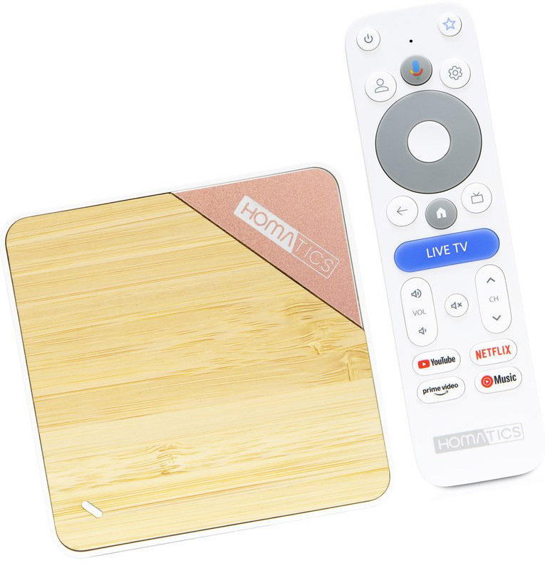 Multimediální přehrávač Homatics Box 4K V2