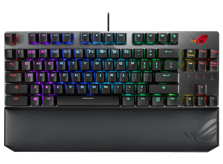 Klávesnice Asus ROG Strix Scope TKL Deluxe, US černá Klávesnice Asus ROG Strix Scope TKL Deluxe