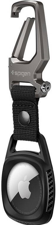 Pouzdro Spigen Rugged Armor pro Apple AirTag černé