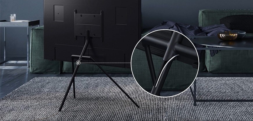 Stojan pro TV Samsung Studio (2022) pro 50-65" Q-Series, Crystal UHD a The Frame černý
