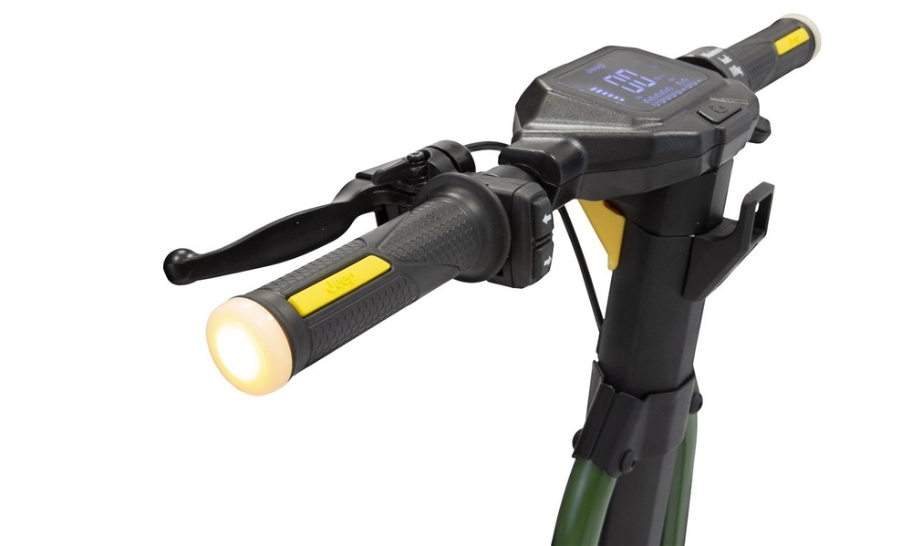 Elektrická koloběžka Jeep 2xe ADVENTURER TS zelená