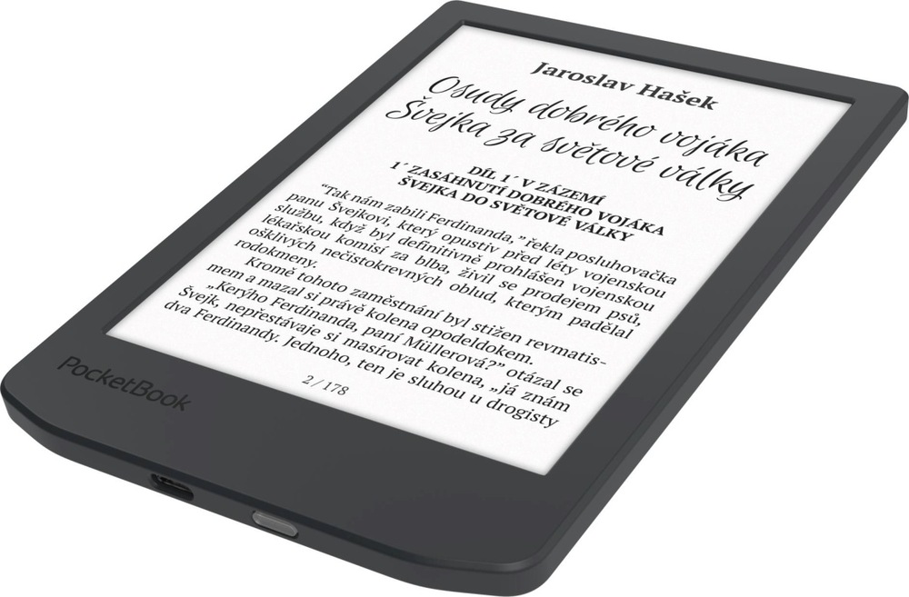 Čtečka e-knih PocketBook 619 Verse Lite šedá