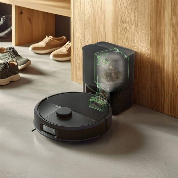 Robotický vysavač iRobot Roomba Max 705 Vac + AutoEmpty dock (Black) černý