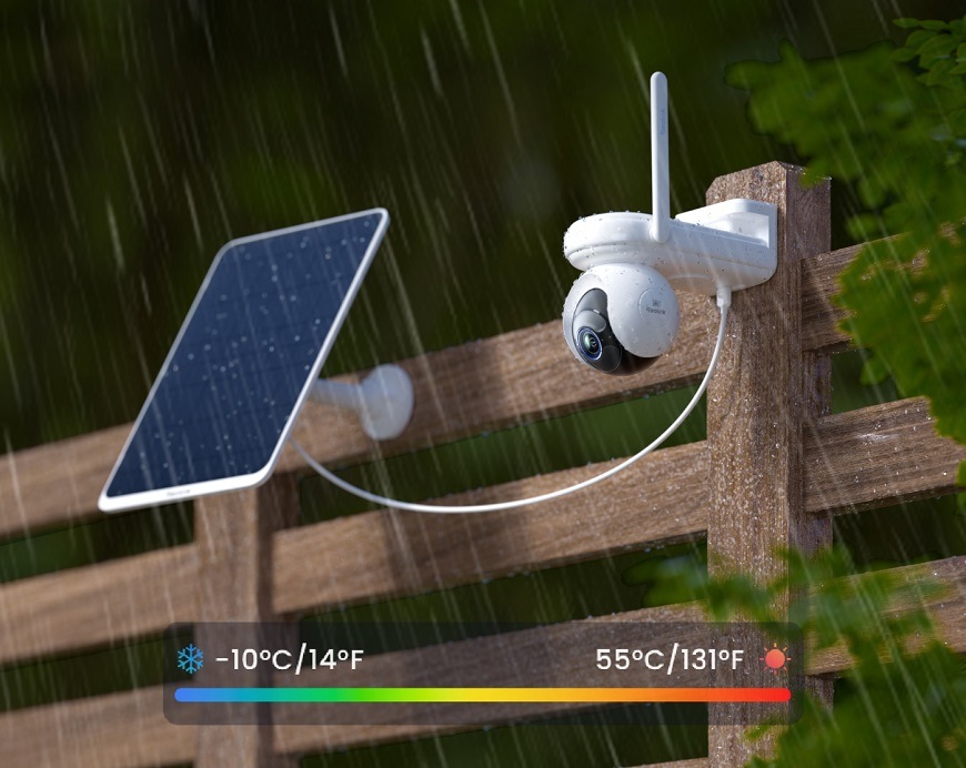 IP kamera Reolink Altas Series G650 + Solar Panel 3 bílá IP kamera Reolink Altas Series G650 solární napájení