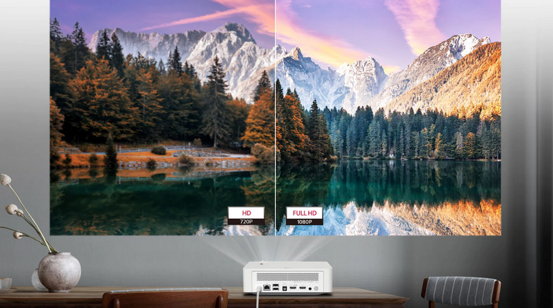 Projektor LG PF610P bílý