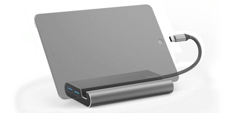 Dokovací stanice Hama 7v1, 3x USB-A 3.1, HDMI, VGA, LAN, USB-C (PD)