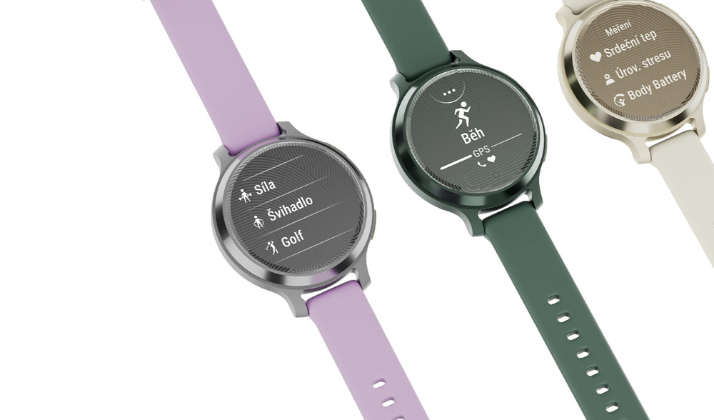 Chytré hodinky Garmin Lily 2 Active - Jasper Green / Jasper Green Silicone Band Chytré hodinky Garmin Lily 2 Active - Jasper Green / Jasper Green Silicone Band