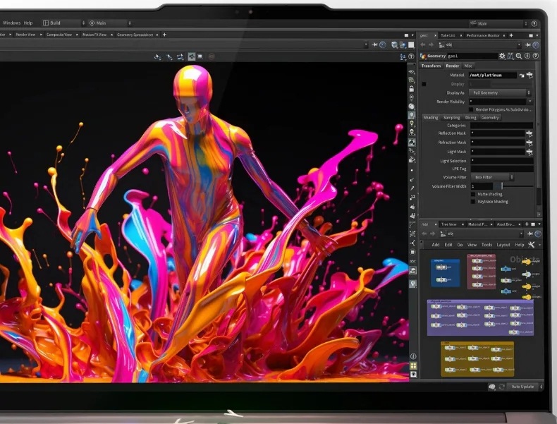 Lenovo Yoga Book 9 14IAH10, modrá