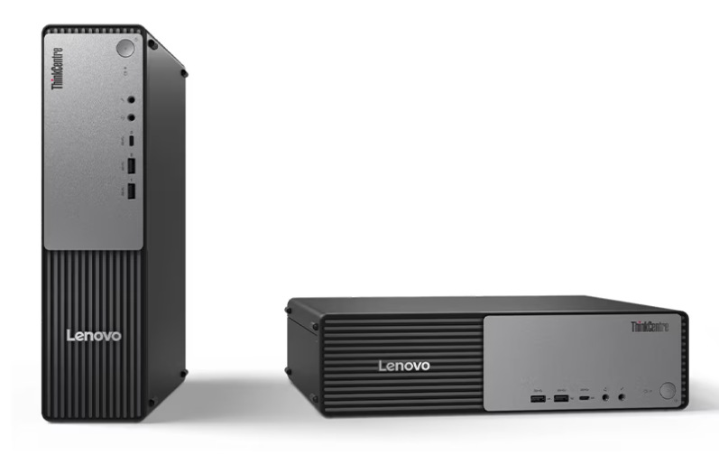 Stolní počítač Lenovo ThinkCentre Neo 55s Gen 6 černý/šedý Lenovo ThinkCentre neo 55s Gen 6 se vešel do těla o šasi jen 8,2 l
