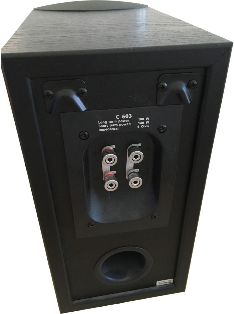 Horní panel a zadní strana reproduktoru Jamo Concert C603 MKII