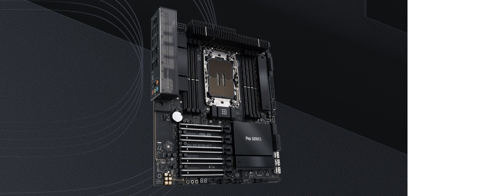 Základní deska Asus Pro WS W790-ACE poskytuje špičkový výkon