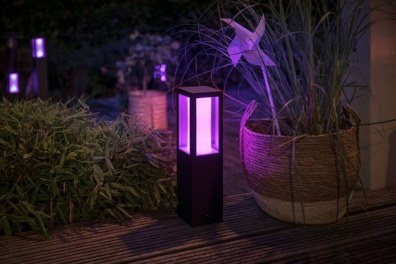 Venkovní svítidlo Philips Hue Impress White and Color Ambiance, sloupek 12V černé Venkovní svítidlo Philips Hue Impress White and Color Ambiance, sloupek 12V černé