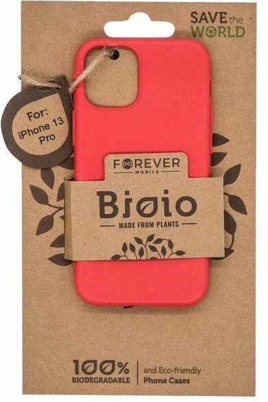 Kryt na mobil Forever Bioio na Apple iPhone 13 Pro červený