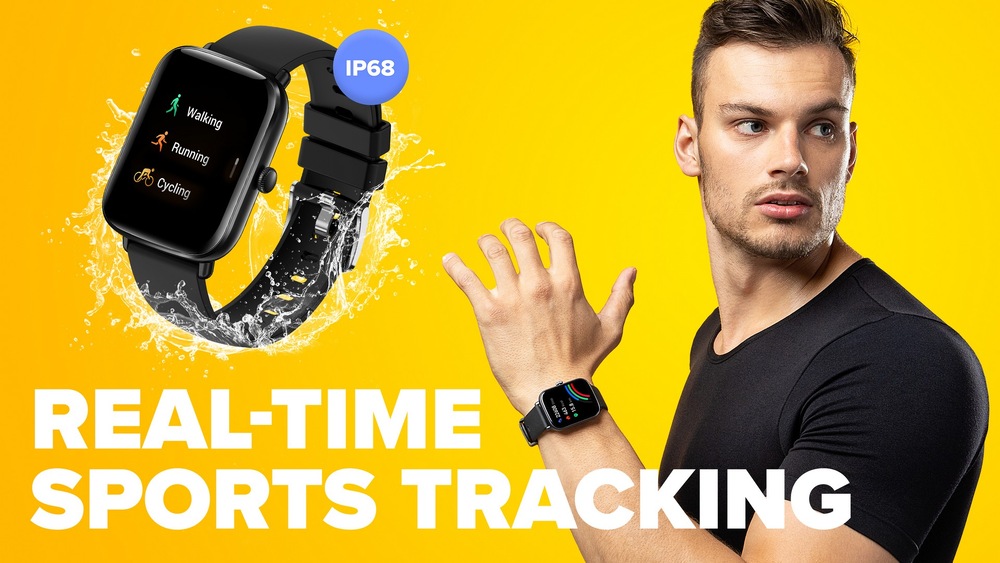 Chytré hodinky Niceboy Watch Lite 3 černé Chytré hodinky Niceboy Watch Lite 3 černé