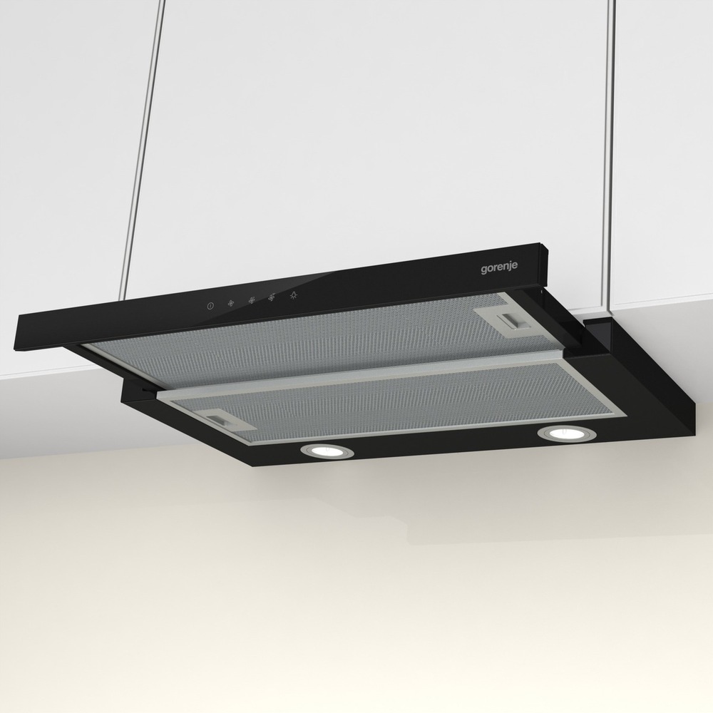 Odsavač par Gorenje Essential TH64E4BG černá Odsavač par Gorenje Essential TH64E4BG černá