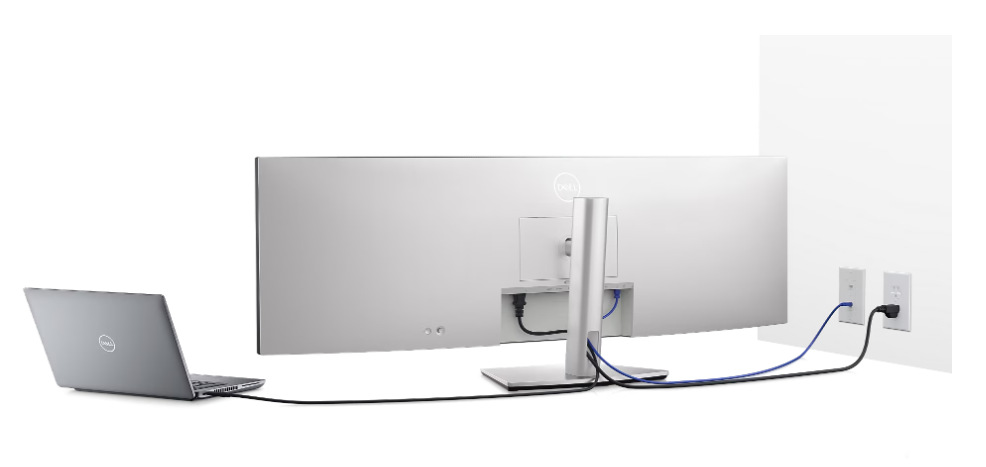 Monitor Dell UltraSharp U4924DW stříbrný