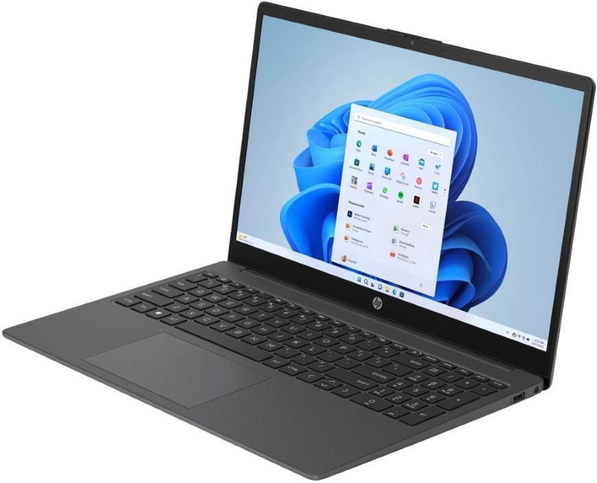 HP 15-fd0690nc + Microsoft 365 pro jednotlivce, šedá