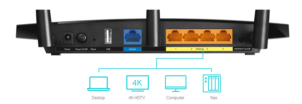 Router TP-Link Archer A9 černý Router TP-Link Archer A9 černý