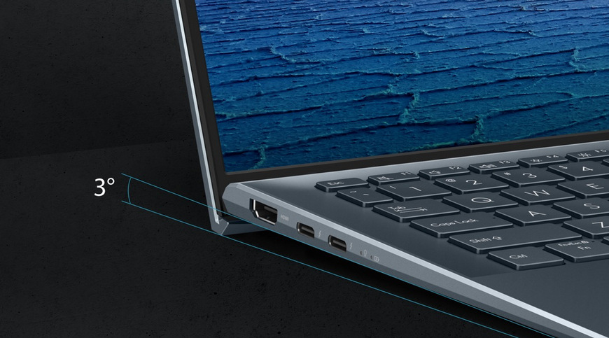 Notebook Asus ZenBook 14 (UX435EA-A5008T) růžový Notebook Asus ZenBook 14 (UX435EA-A5008T) růžový