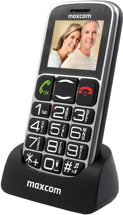 Mobilní telefon MaxCom Comfort MM461 černý MaxCom Comfort MM461