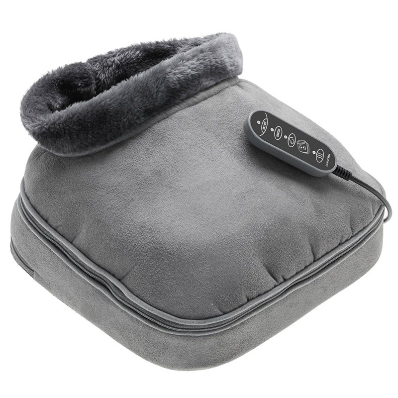 Masážní přístroj Lanaform Shiatsu Comfort 2 v 1 šedý