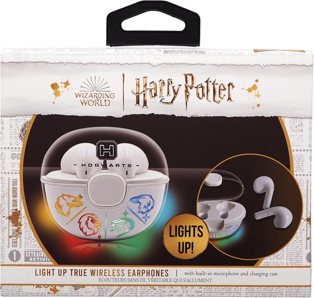 Lazerbuilt Harry Potter Light-Up TWS Hogwarts, bílá