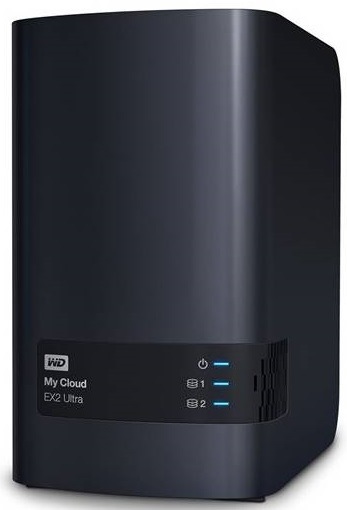 Datové úložiště (NAS) Western Digital My Cloud EX2 Ultra 4TB černé