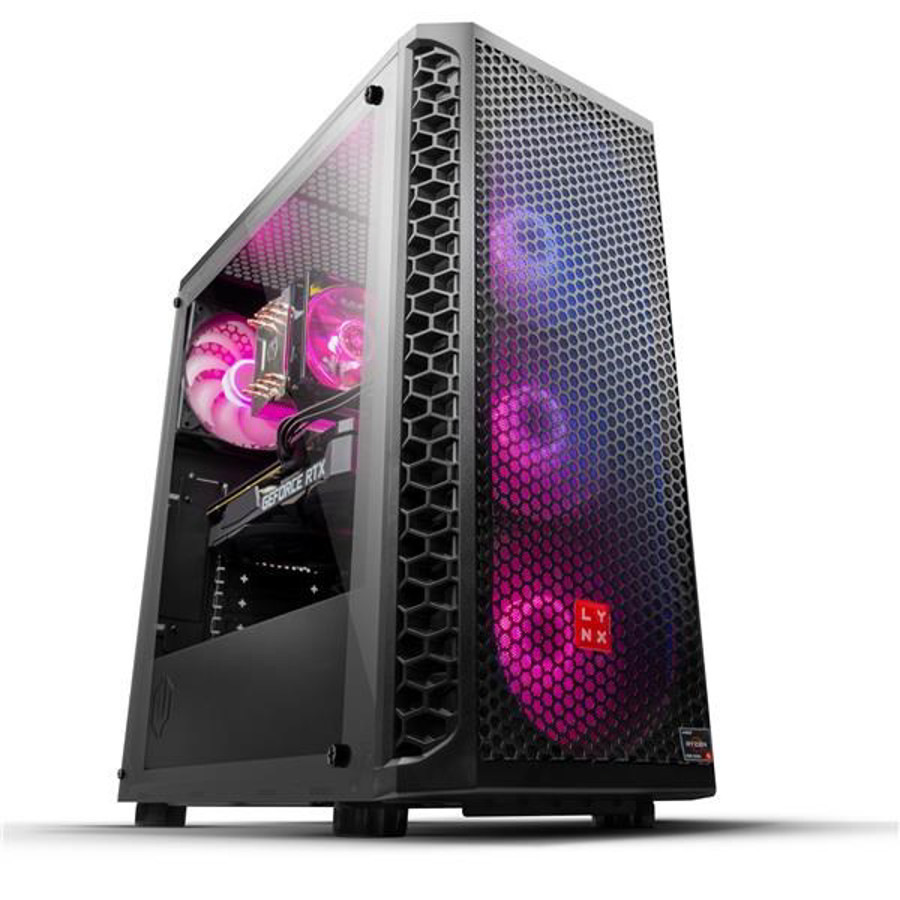 Herní počítač Lynx Challenger + Norton 360 STANDARD 10 GB + VPN 1 uživatel/1 zařízení na 1 rok černý Herní počítač Lynx Challenger + Norton 360 STANDARD 10 GB + VPN 1 uživatel/1 zařízení na 1 rok černý