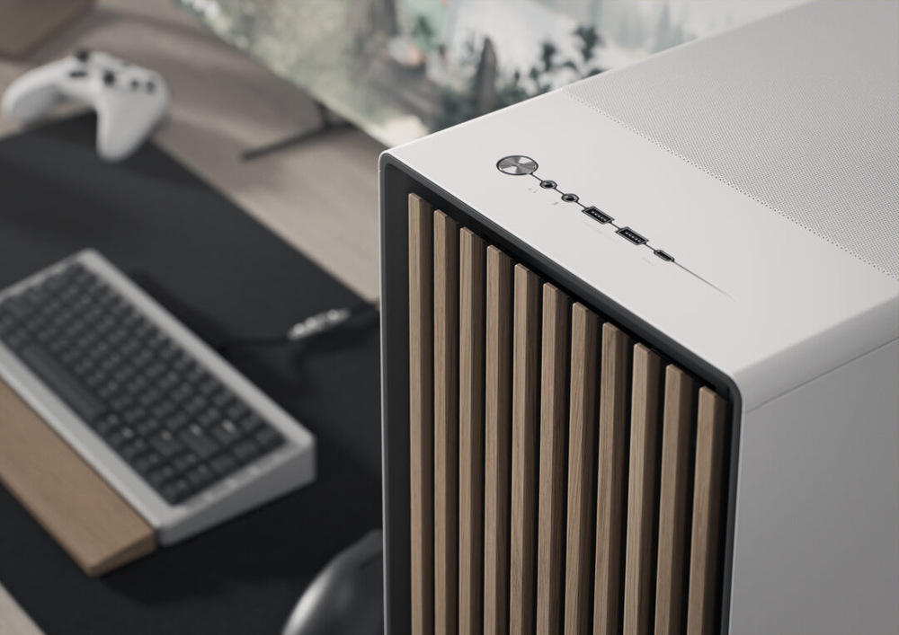 Case FRACTAL DESIGN North XL Charcoal Black Termpered Glass Dark Tint