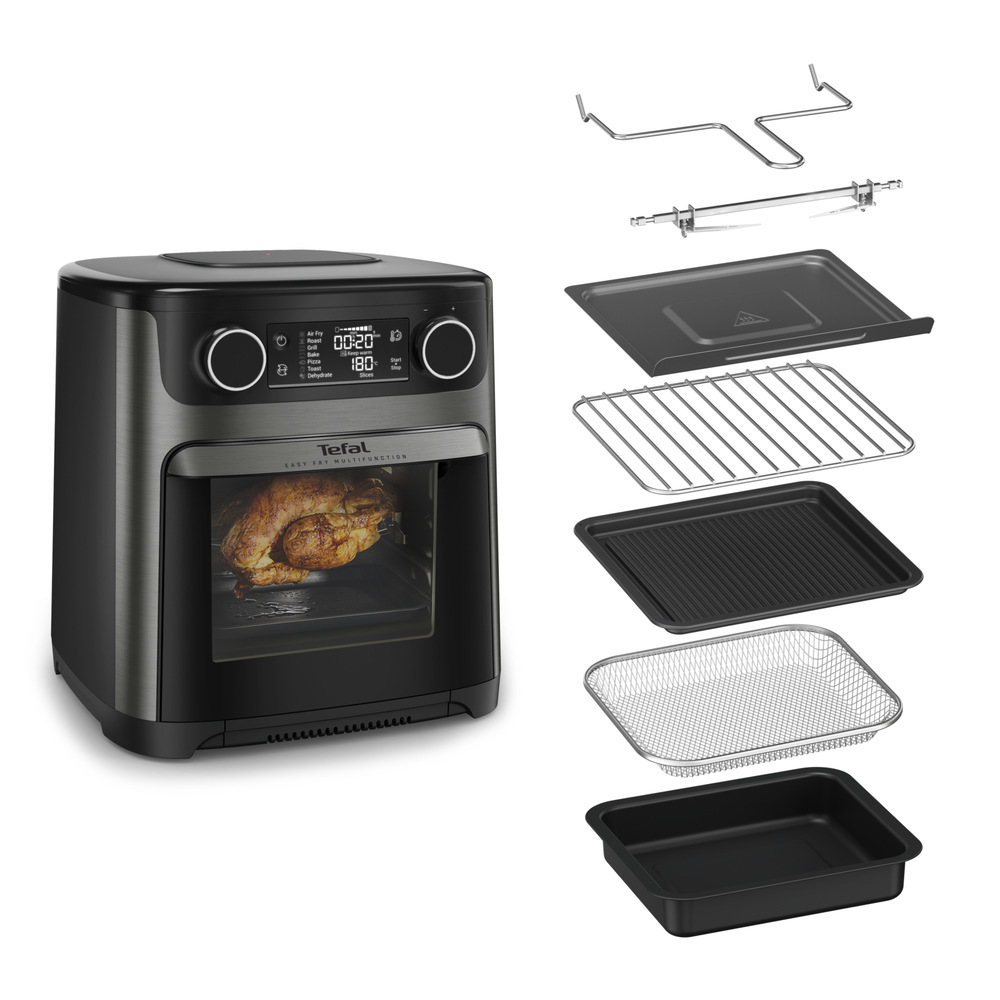 Fritéza horkovzdušná Tefal FW5558E0 Easy Fry 15 l černá