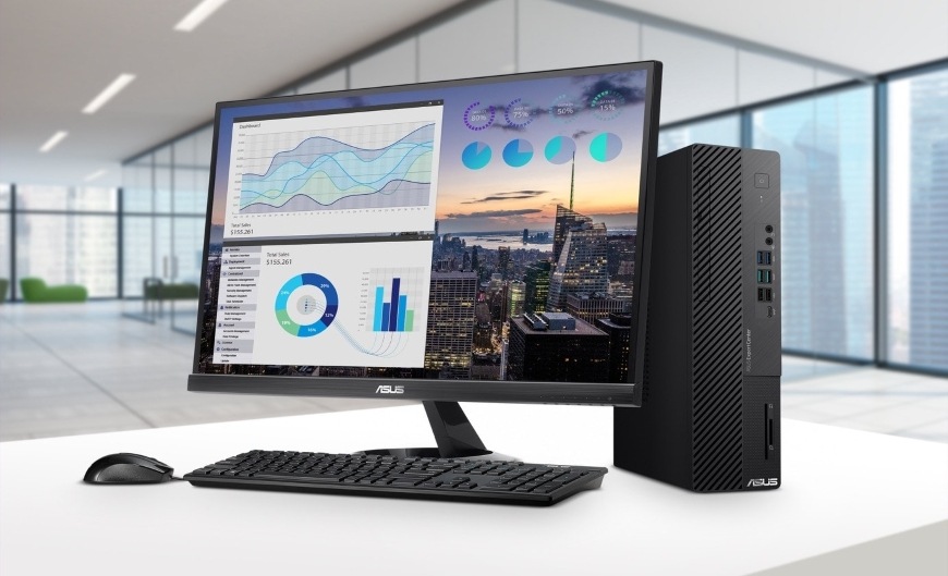 Asus ExpertCenter D7 SFF, černá