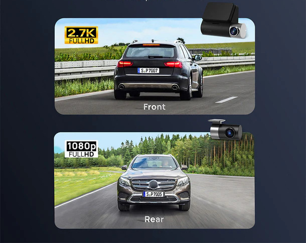 70mai Midrive A500S, černá/stříbrná