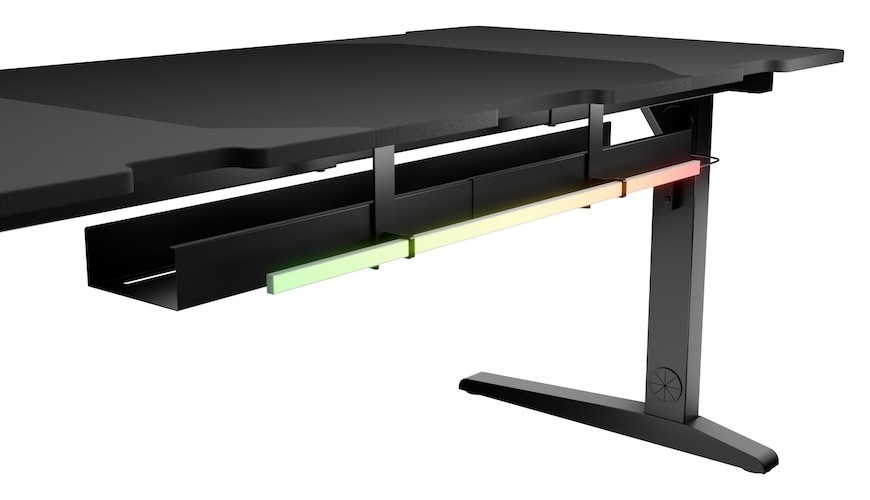 Herní stůl Genesis HOLM MODULAR 180, RGB černý Herní stůl Genesis HOLM MODULAR 180, RGB černý