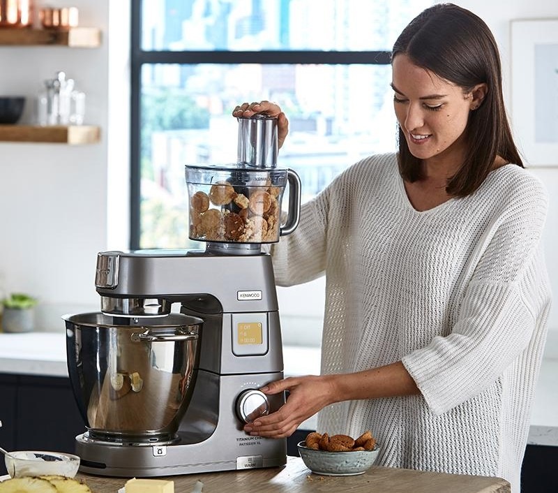 Kuchyňský robot KENWOOD Titanium Chef Patissier XL KWL90.124SI stříbrný