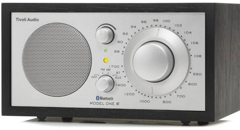 Radiopřijímač Tivoli Audio Model One BT černý/stříbrný