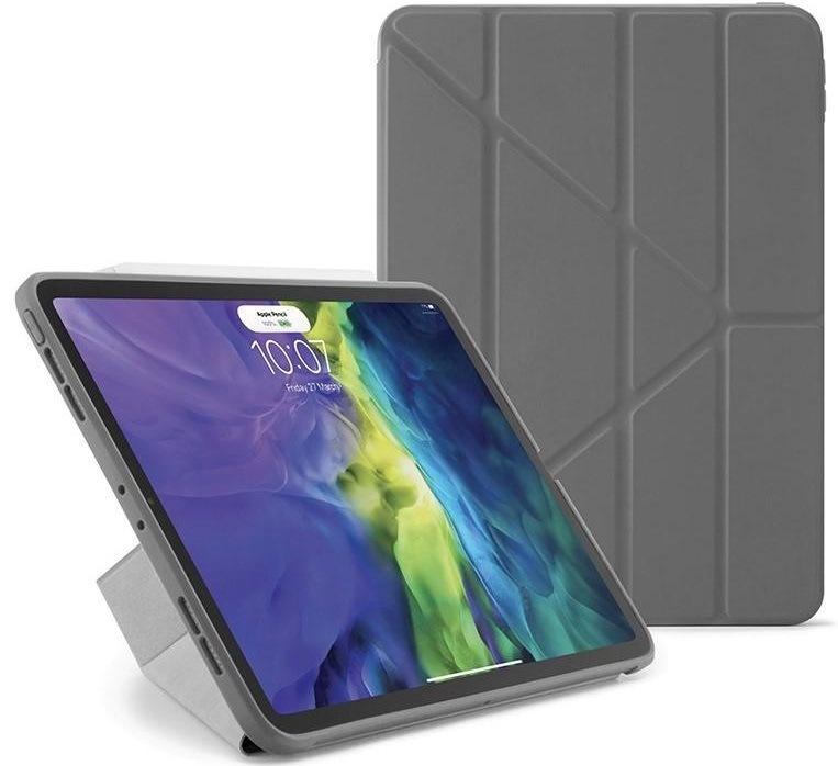 Pouzdro na tablet Pipetto Origami na Apple iPad Air 10.9"(2020) šedé